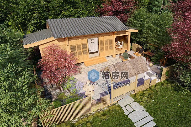 景區木屋